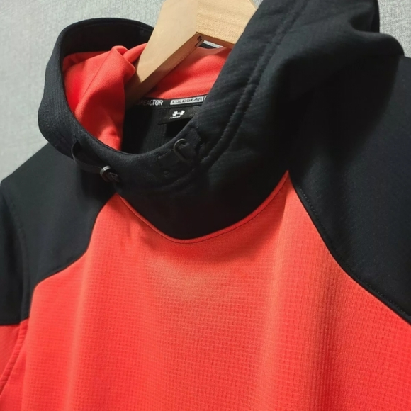 NEW! Under Armour Coldgear Reactor Hoodie/Sweatshirt/Athletic Pullover - Picture 4 of 12